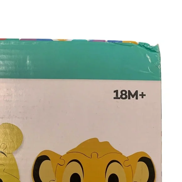 Disney Wooden Puzzles Winnie the Pooh & Simba Lion King 2-Pack Toddler Lot NIB - Picture 7 of 7